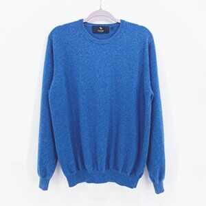 Black Goat Cashmere Crew Sweater
